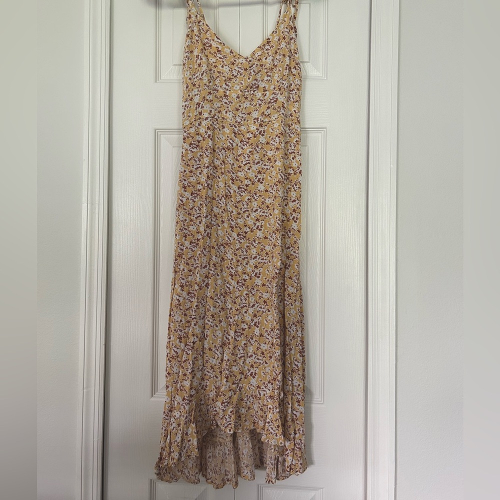 Cotton floral summer dress
